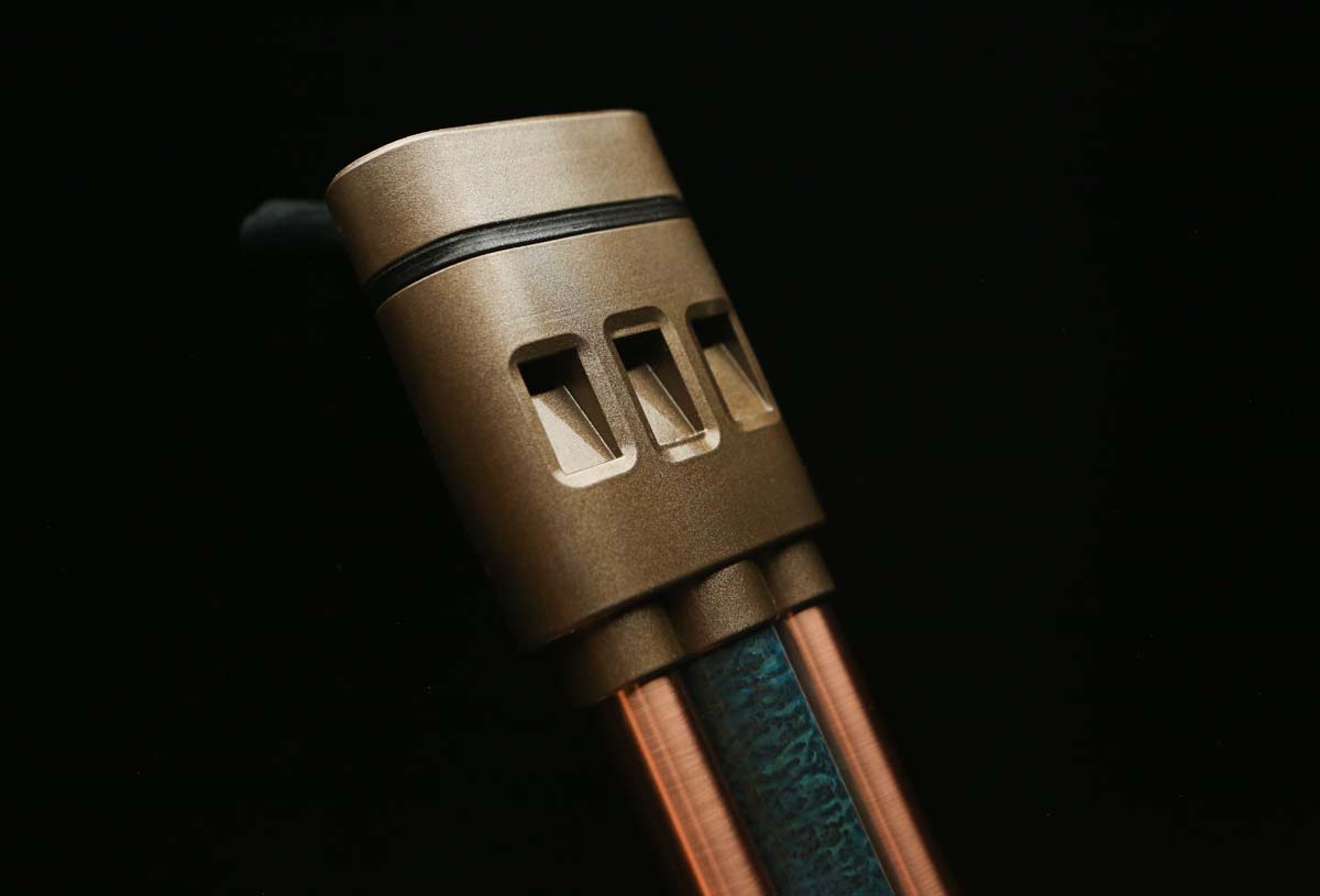 Copper Flute Triune - Full view